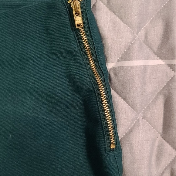 H&m green skinny dress pants - Picture 4 of 9